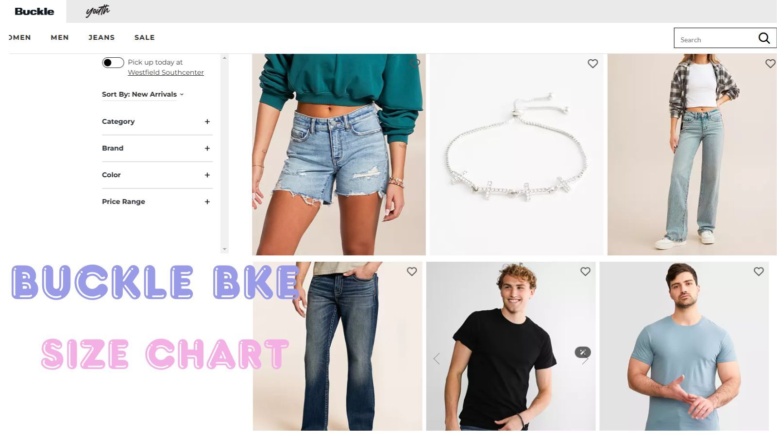Buckle BKE Size Chart A Complete Measurement & Conversion Guide